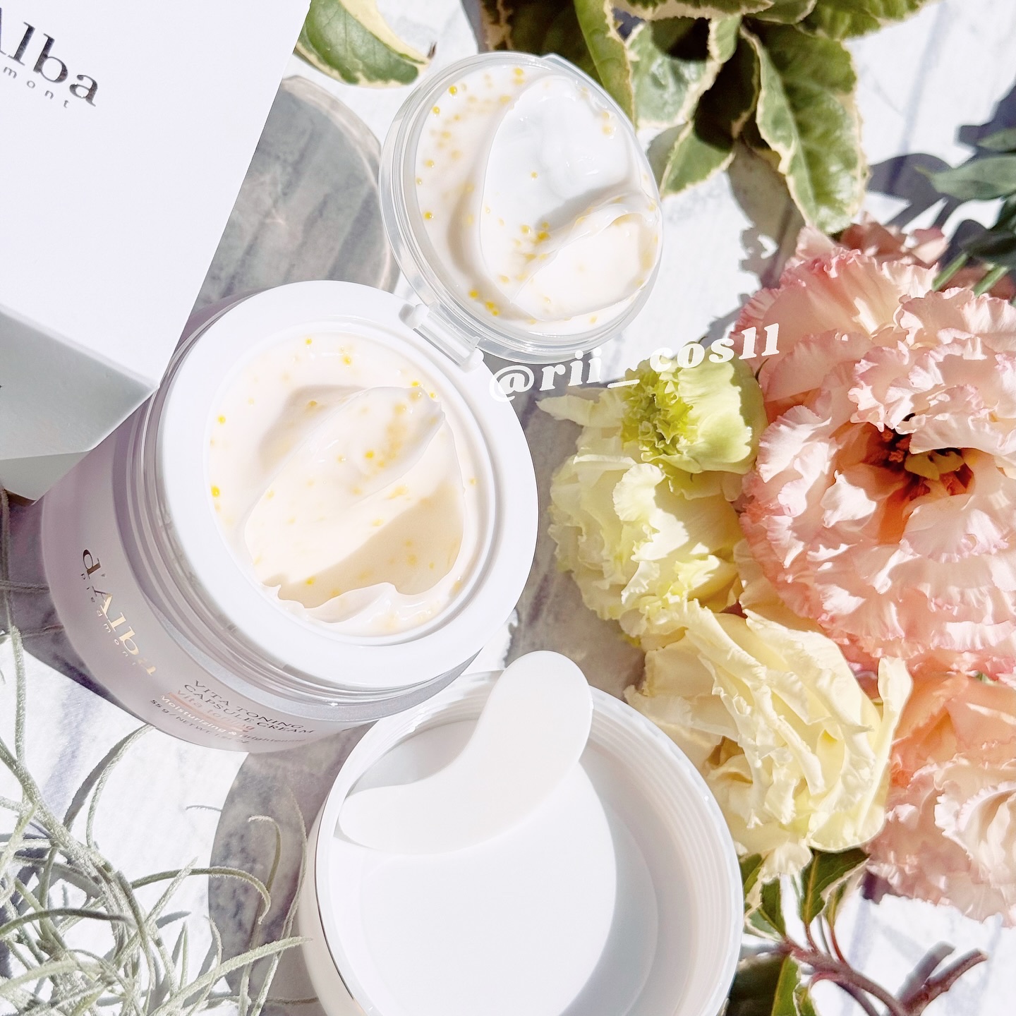 ビタトーニングカプセルクリーム/ダルバ/フェイスクリームを使ったクチコミ（3枚目）