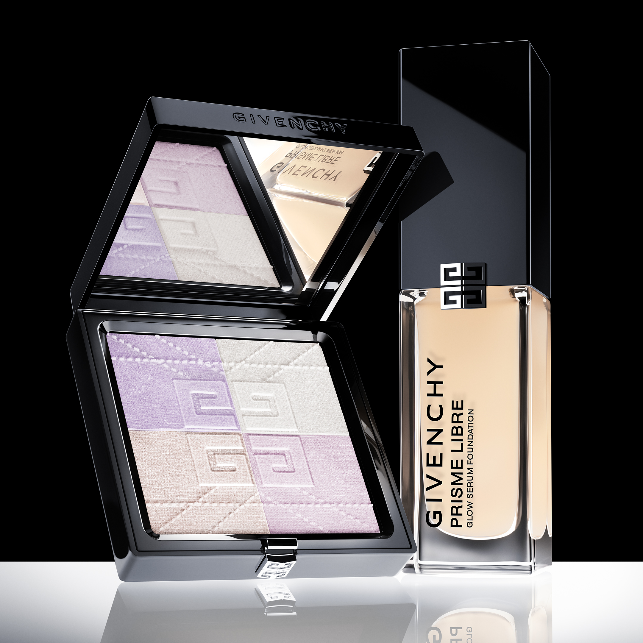 【崩れにくいベースで透明美マット肌に】

LIPSベストコスメ2025 上半期新作賞 リキッドファンデ部門1位受賞の「プリズム・リーブル・グロウ・セラム・ファンデーション」と新「プリズム・リーブル・プレストパウダー」の合わせ使いでテカりを抑