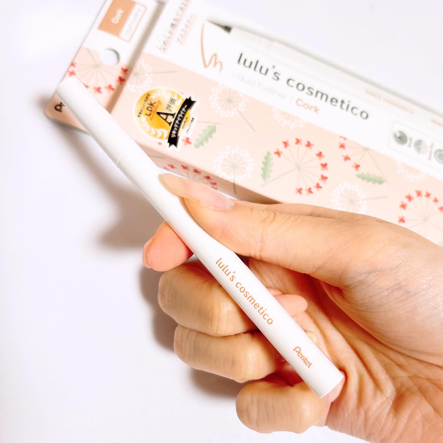 リキッドアイライナー/ルルズコスメティコ/リキッドアイライナーを使ったクチコミ（2枚目）