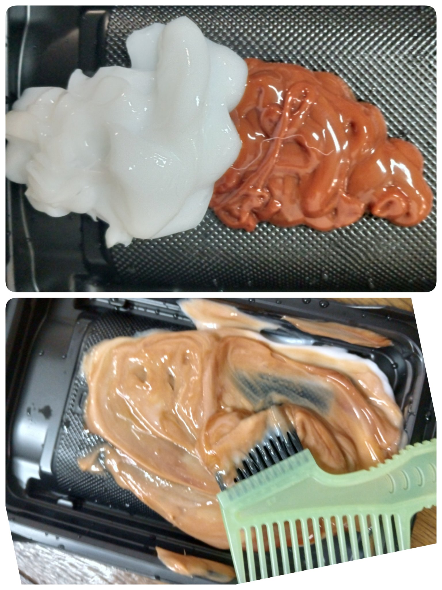 up to クリームヘアカラー/DAISO/ヘアカラーを使ったクチコミ（3枚目）