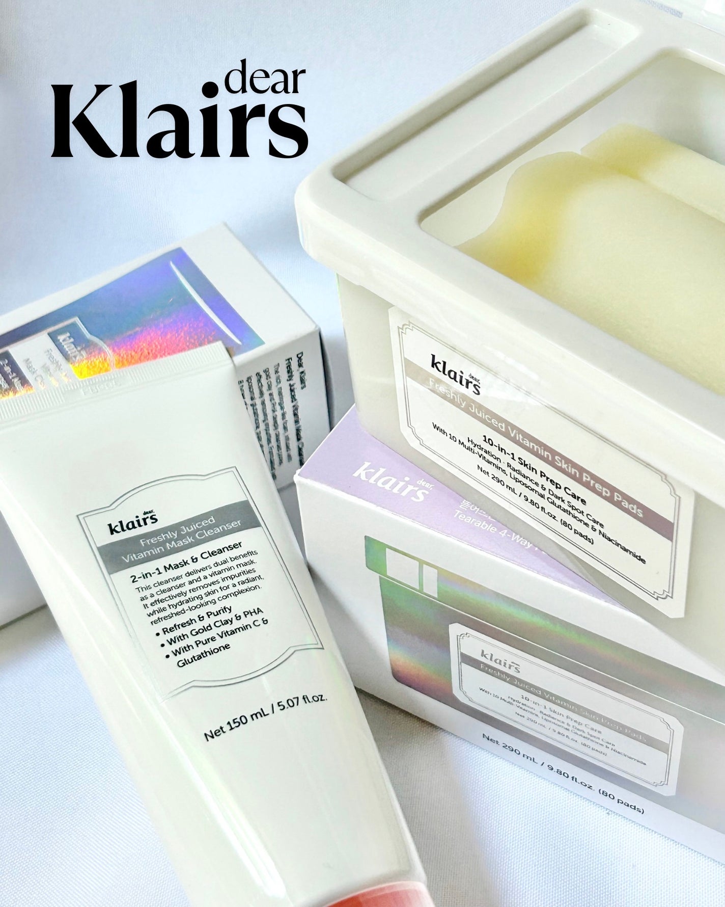 ビタグル10マスク/Klairs/シートマスク・パックを使ったクチコミ(1枚目)