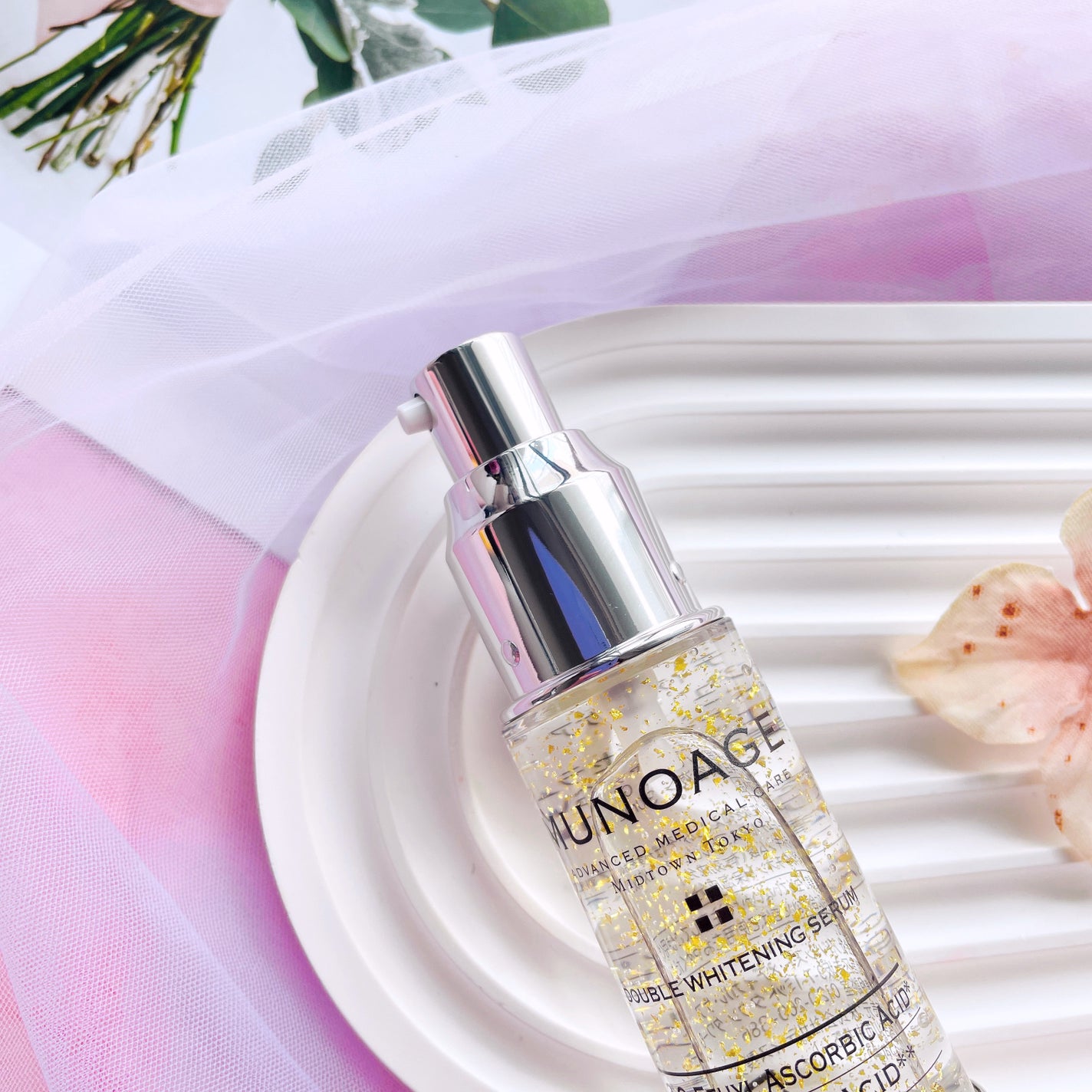 アドバンストホワイトニングセラム/MUNOAGE(ミューノアージュ)/美容液を使ったクチコミ(2枚目)