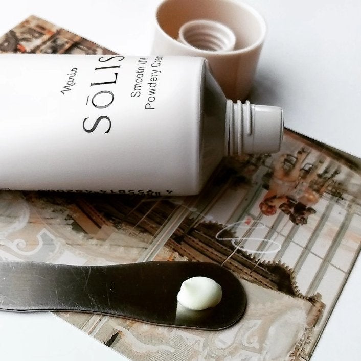 ソリスト スムースUV パウダリークリーム/ナリス化粧品/日焼け止めクリームを使ったクチコミ(3枚目)