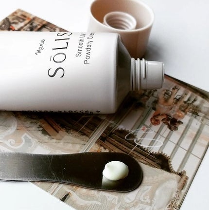 ソリスト スムースUV パウダリークリーム/ナリス化粧品/日焼け止めクリームを使ったクチコミ(3枚目)