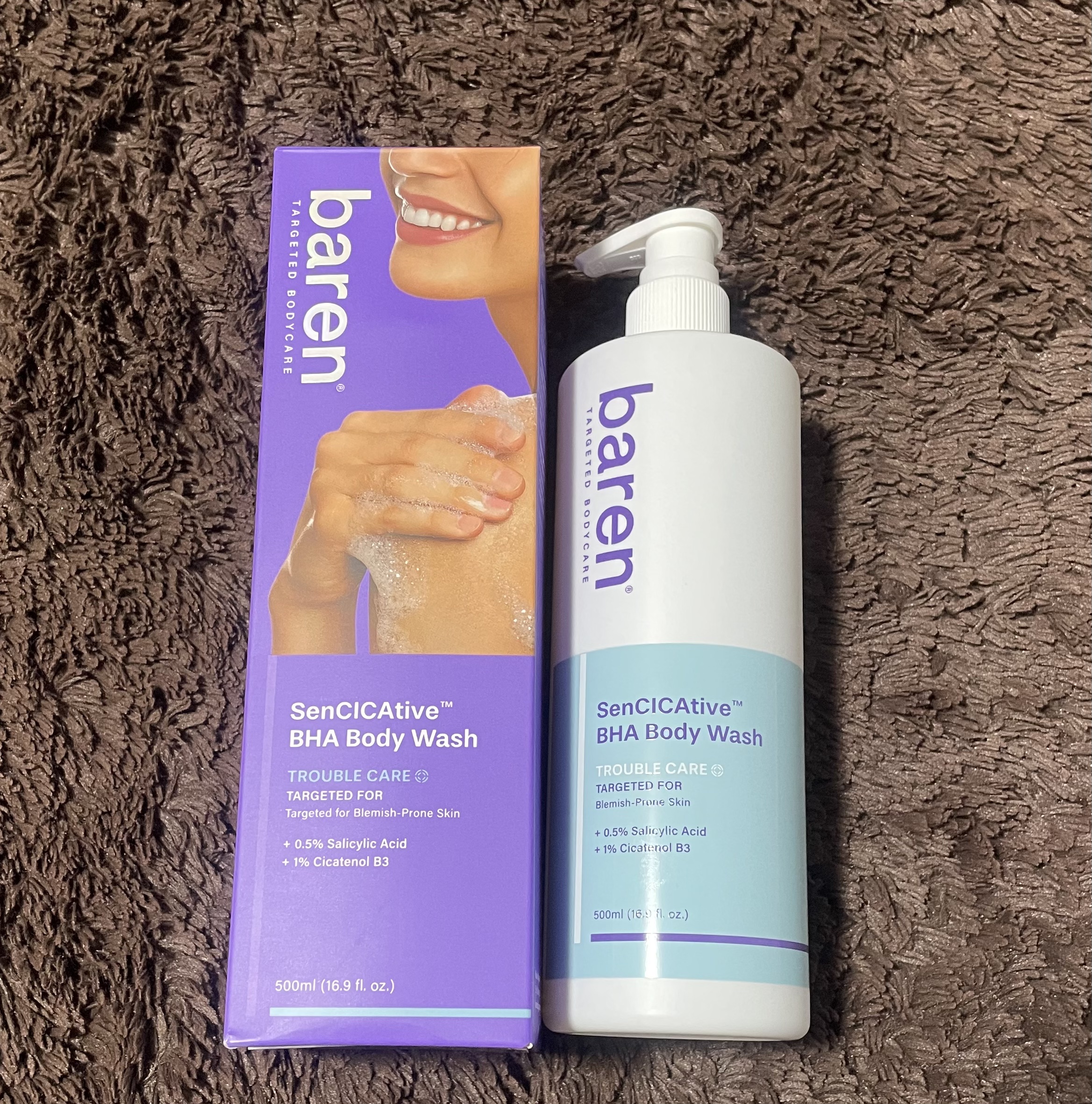 SenCICAtive BHA ボディウォッシュ/BAREN/ボディソープを使ったクチコミ（1枚目）