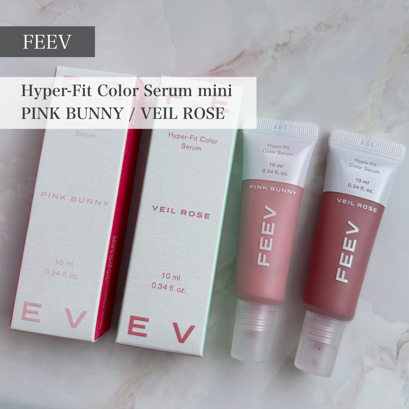 ハイパーフィットカラーセラム/FEEV/ジェル・クリームチークを使ったクチコミ(1枚目)