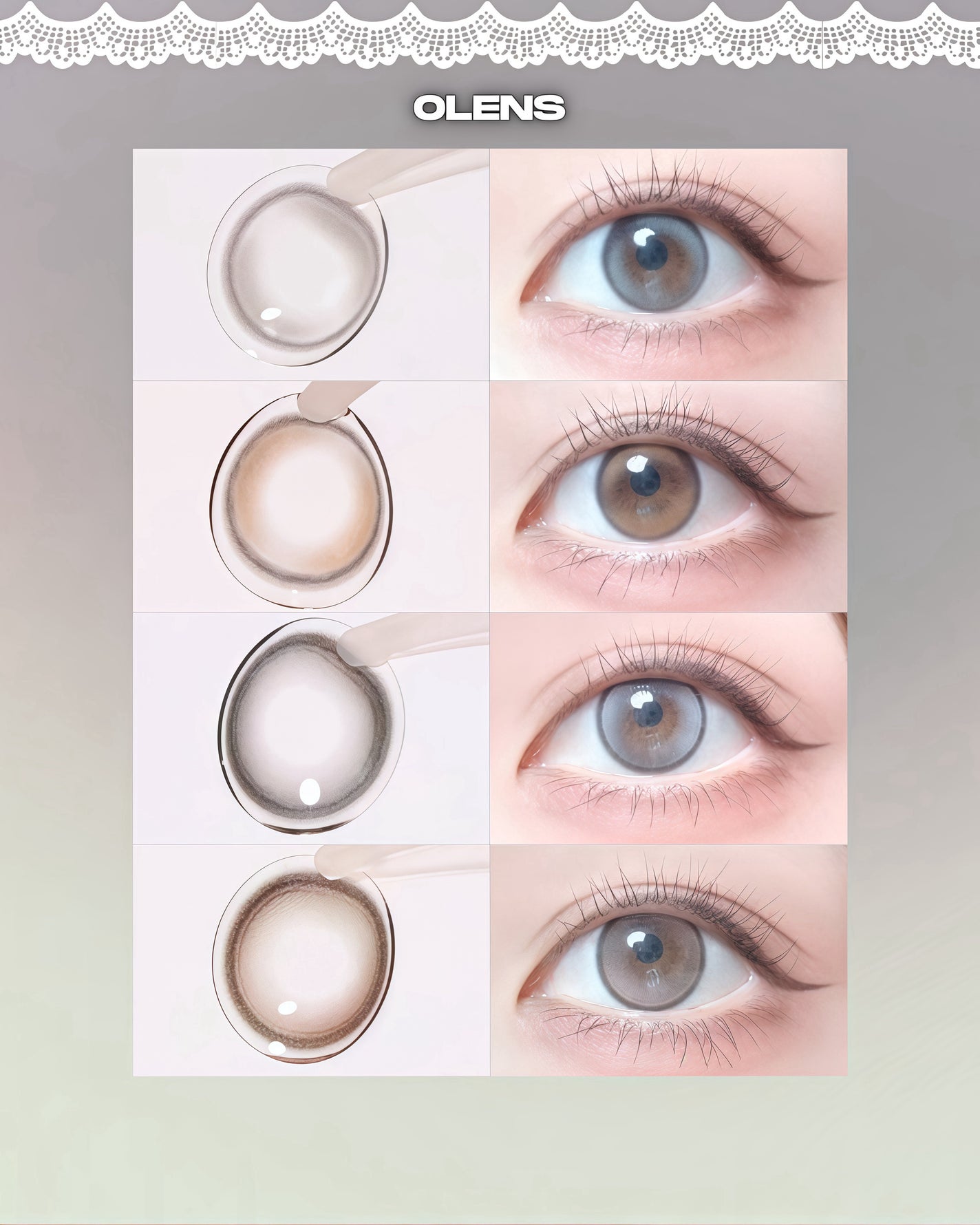 Double Tint 1day/OLENS/カラーコンタクトレンズを使ったクチコミ(6枚目)