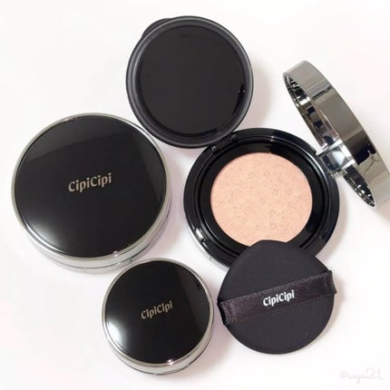 シピシピ フィットスキンクッション R/CipiCipi/クッションファンデーションを使ったクチコミ(1枚目)
