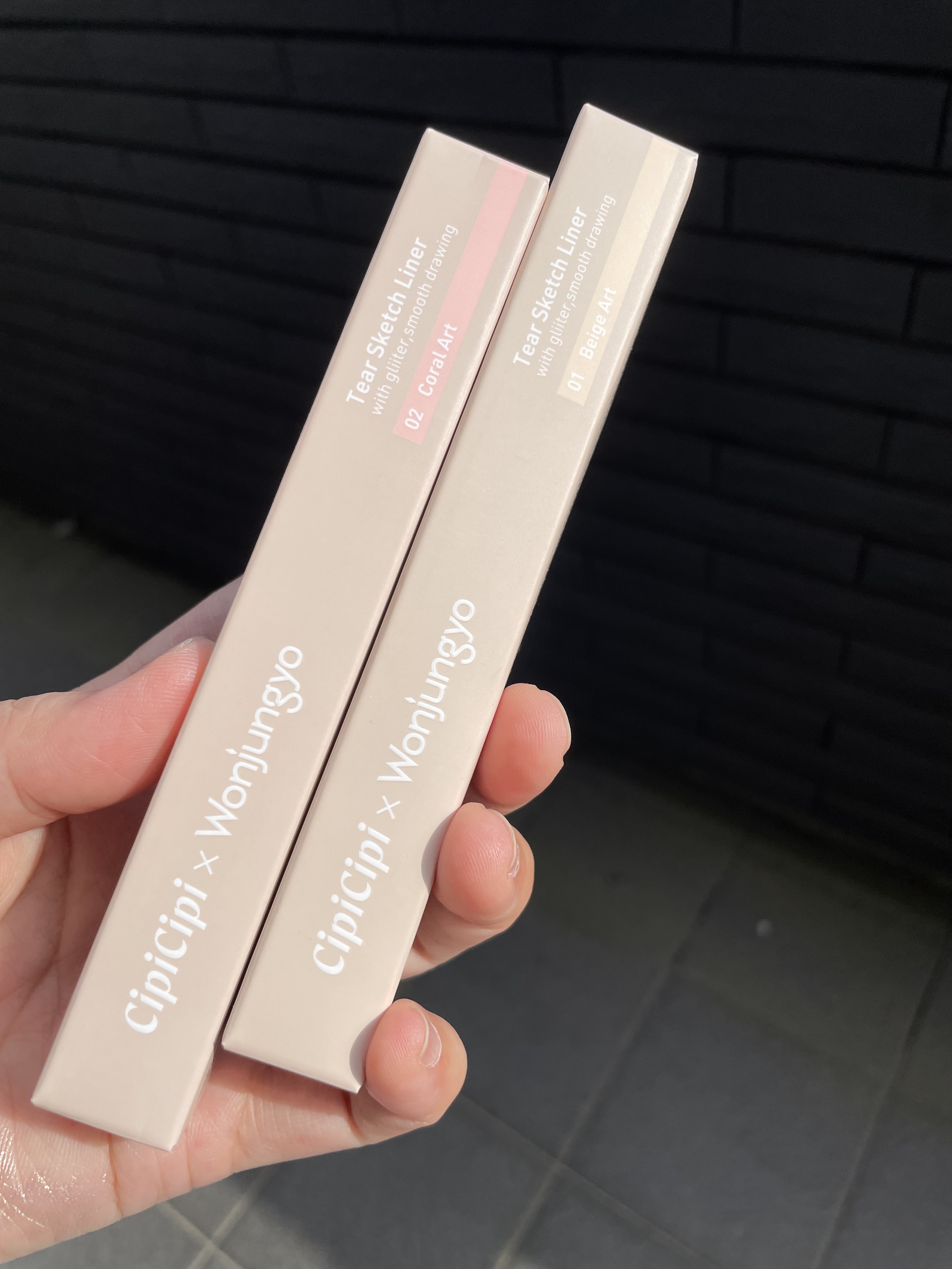 シピシピ×ウォンジョンヨ ティアスケッチライナー/CipiCipi/ペンシルアイライナーを使ったクチコミ（3枚目）
