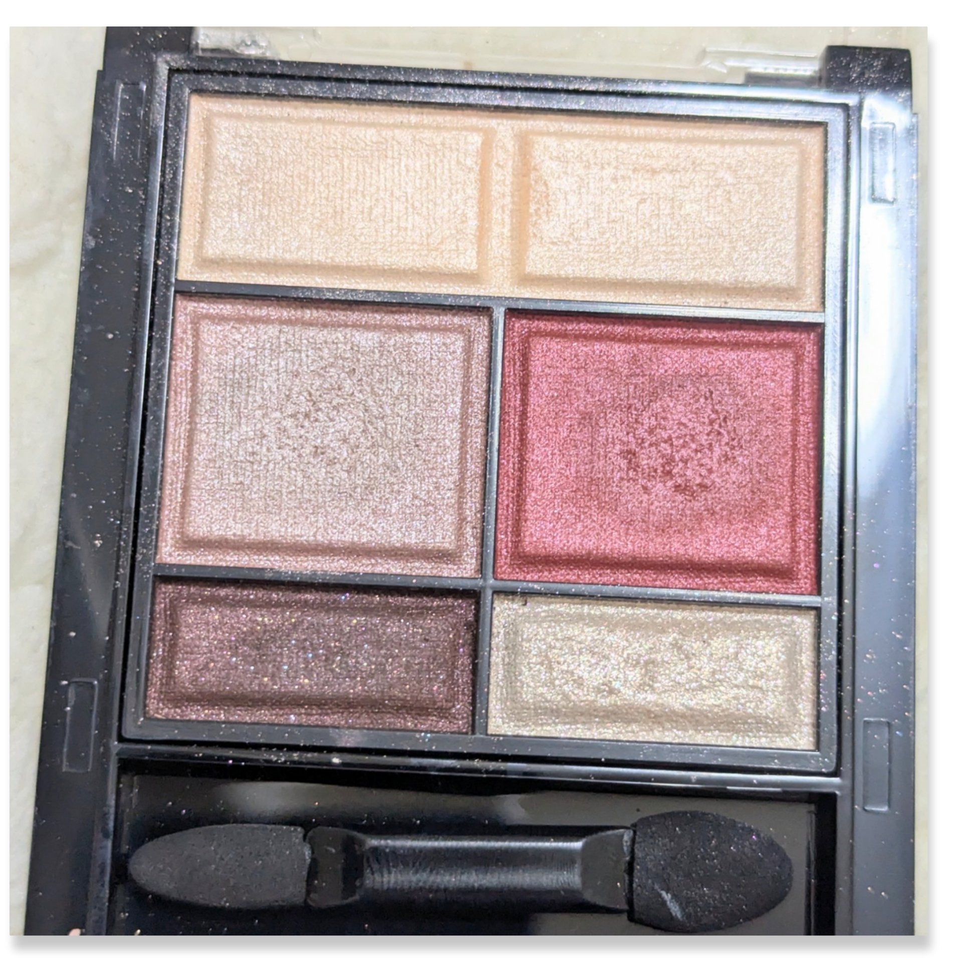 ワンダー スウィート アイシャドウ/リンメル ロンドン/アイシャドウパレットを使ったクチコミ（3枚目）