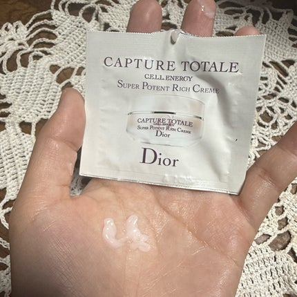 カプチュール トータル セル ENGY クリーム/Dior/フェイスクリームを使ったクチコミ(2枚目)