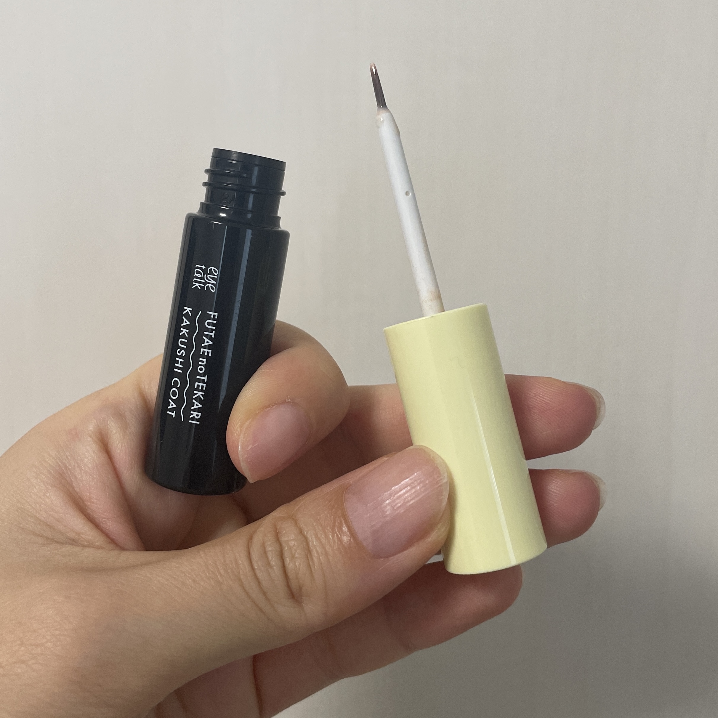 ふたえのテカリ隠しコート/アイトーク/二重まぶた用アイテムを使ったクチコミ（2枚目）