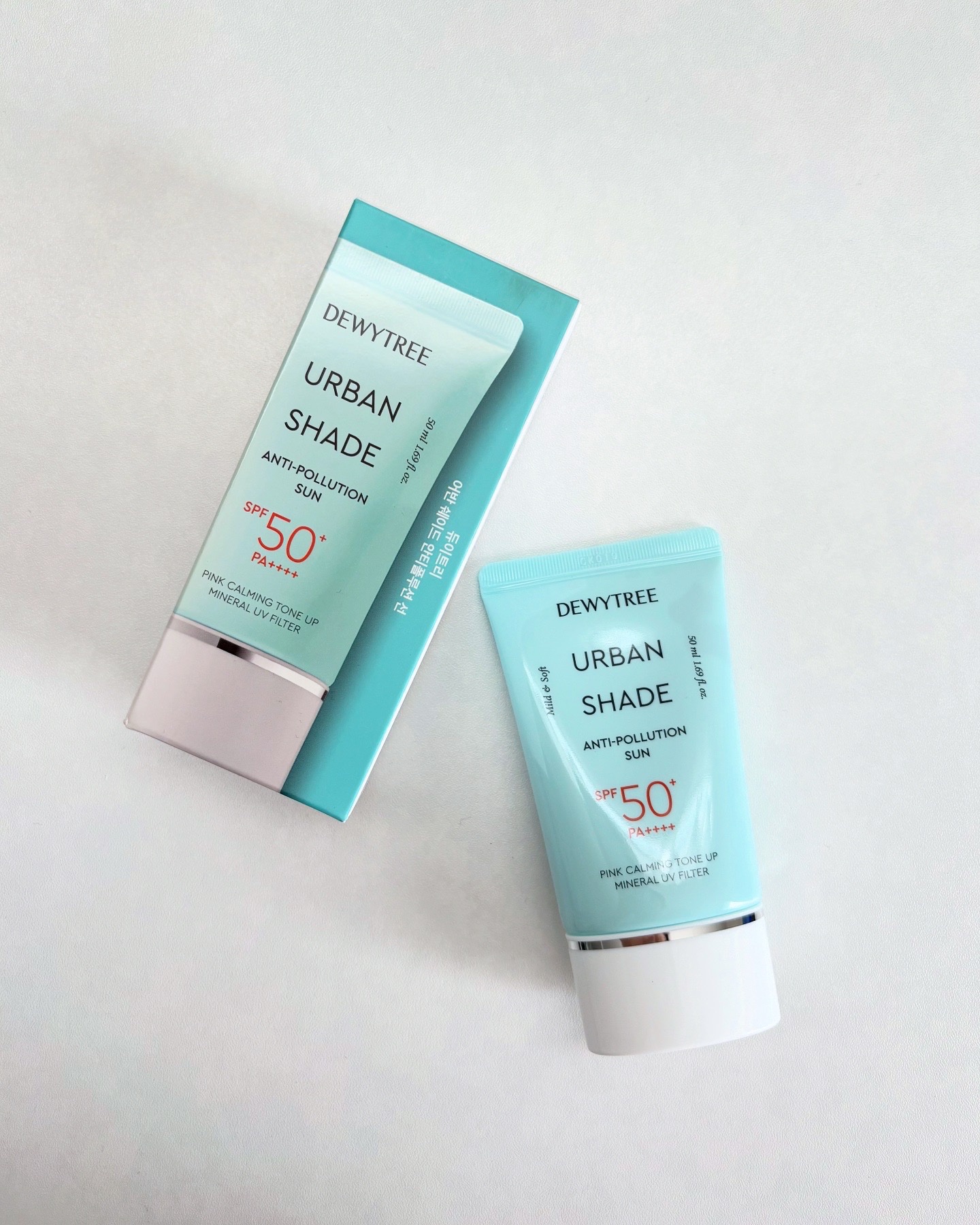 アーバンシェード アンチポーション トーンアップ/DEWYTREE/日焼け止めクリームを使ったクチコミ（1枚目）