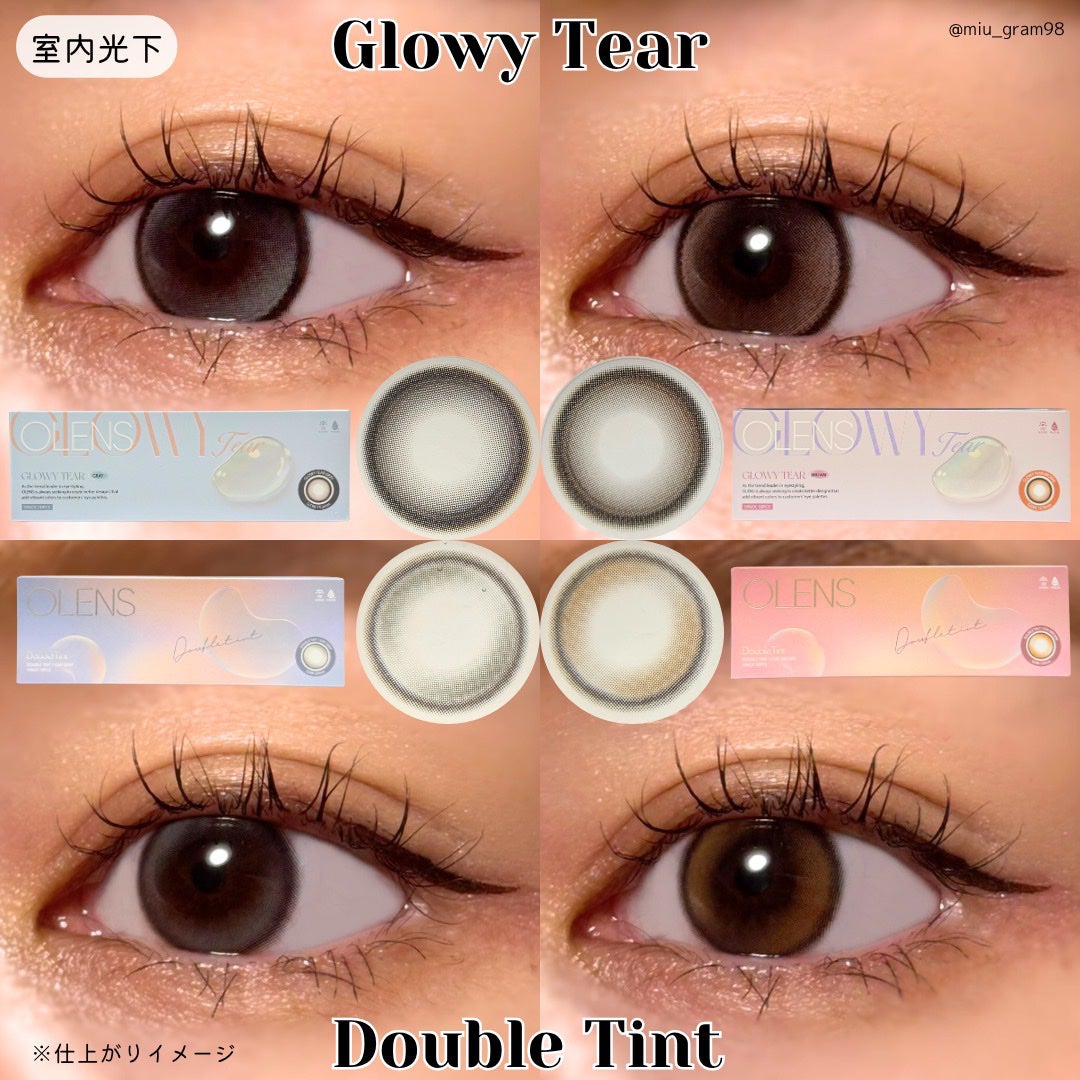 Double Tint 1day/OLENS/カラーコンタクトレンズを使ったクチコミ(5枚目)