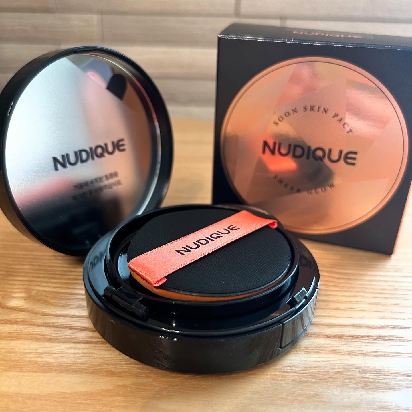 グロウクッションファンデーション/NUDIQUE/クッションファンデーションを使ったクチコミ（3枚目）