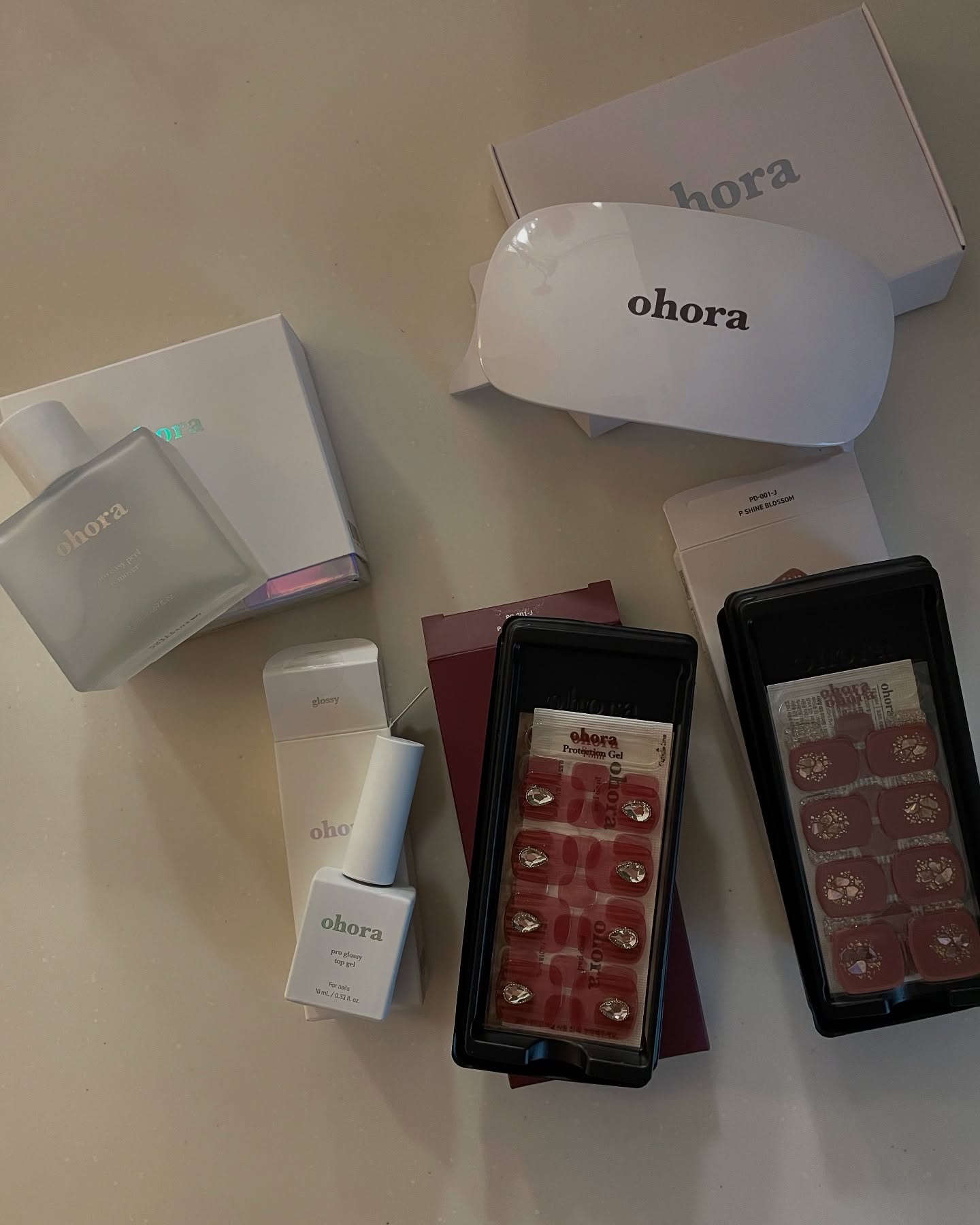 セミキュアジェルネイル(ペディキュア)/ohora/ネイルシールを使ったクチコミ（2枚目）