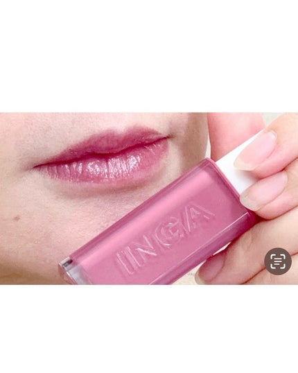 ウォーターグローリップティント/INGA/リップティントを使ったクチコミ(5枚目)