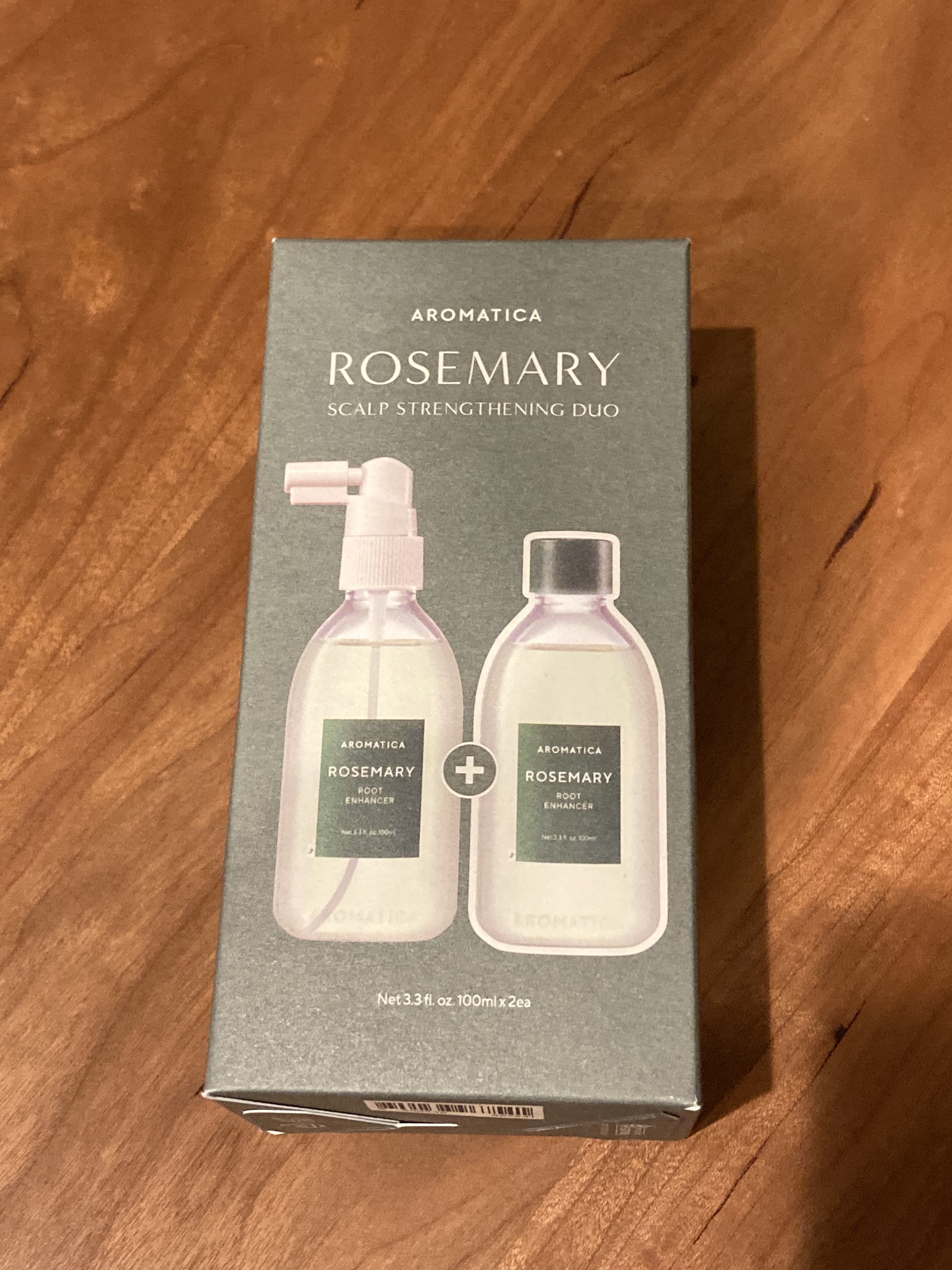 ローズマリールートエンハンサー/AROMATICA/頭皮ローションを使ったクチコミ（1枚目）