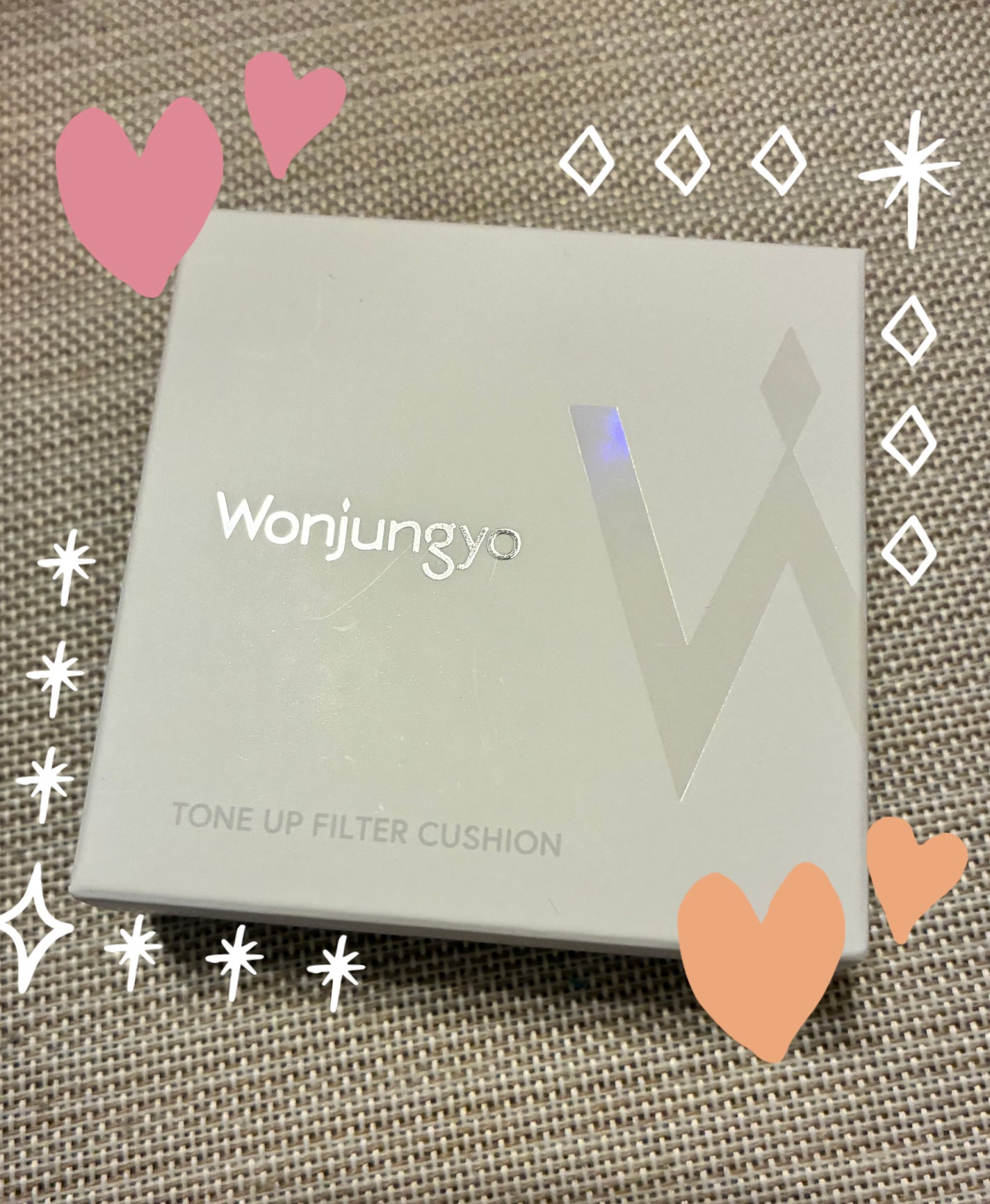 ウォンジョンヨ トーンアップ フィルタークッション/Wonjungyo/クッションファンデーションを使ったクチコミ(1枚目)