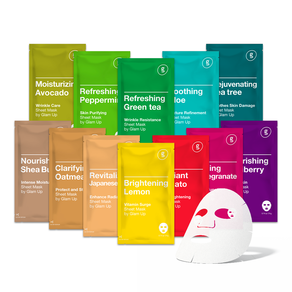 GLAM UPシートマスク12種コンボ GLAM UP