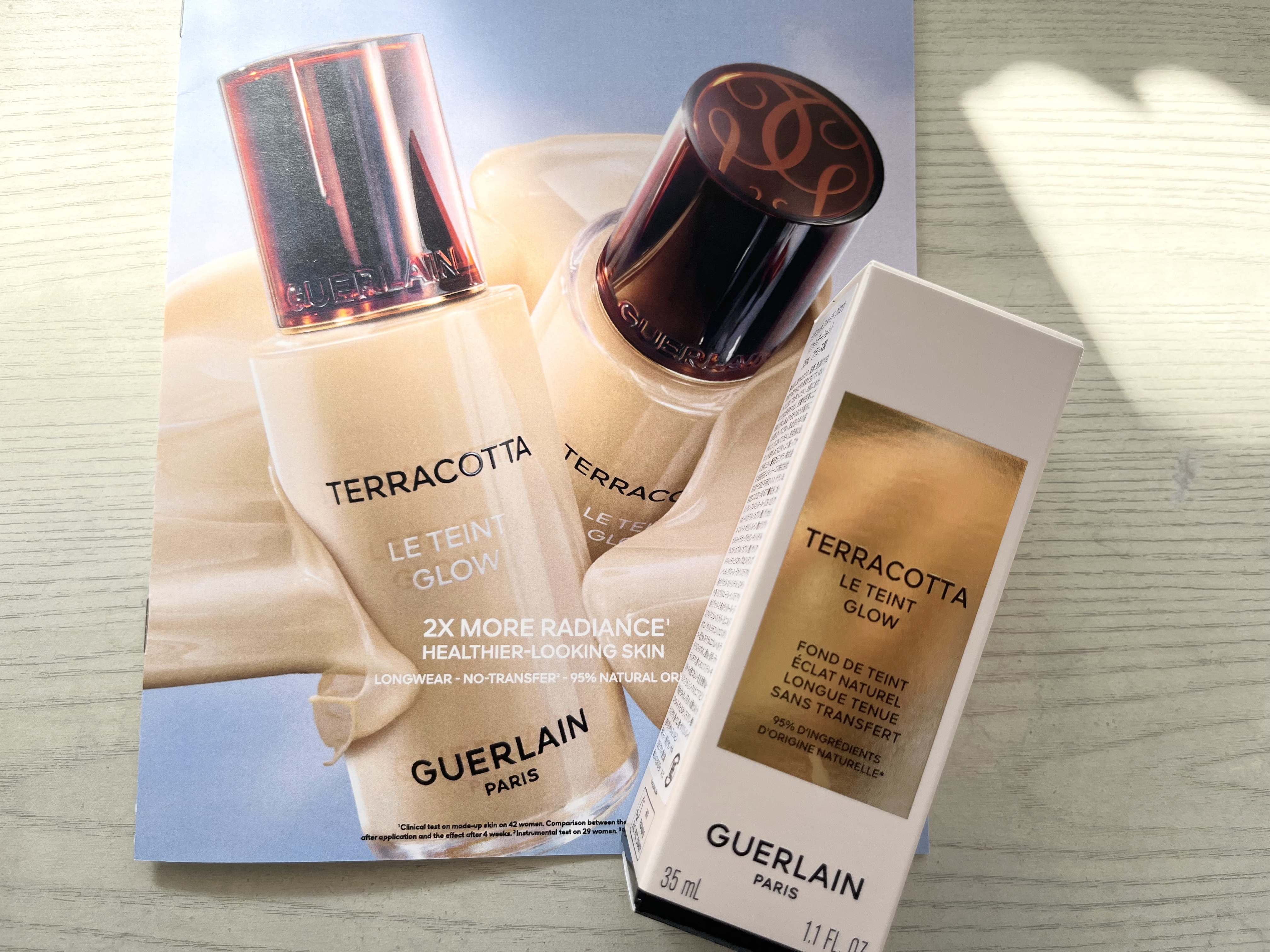 テラコッタ フルイド グロウ/GUERLAIN/リキッドファンデーションを使ったクチコミ（1枚目）