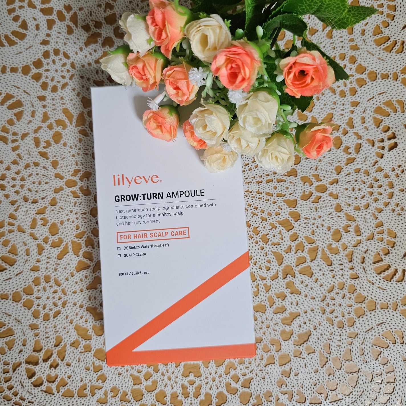 グローターンヘアアンプル/リリーイブ/頭皮ローションを使ったクチコミ(2枚目)