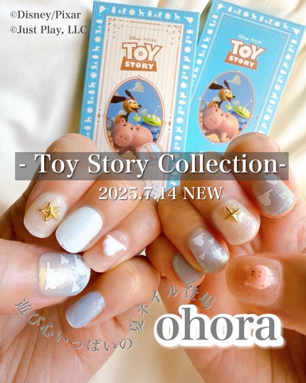 セミキュアジェルネイル(ハンド)/ohora/ネイルシールを使ったクチコミ(1枚目)