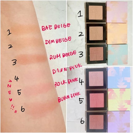 オールオーバーフェイスブラッシュ/TWO SLASH FOUR/パウダーチークを使ったクチコミ(2枚目)