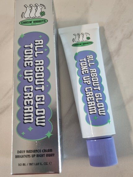 オールアバウトグロウトーンアップクリーム/CHASIN'RABBITS/化粧下地を使ったクチコミ(1枚目)