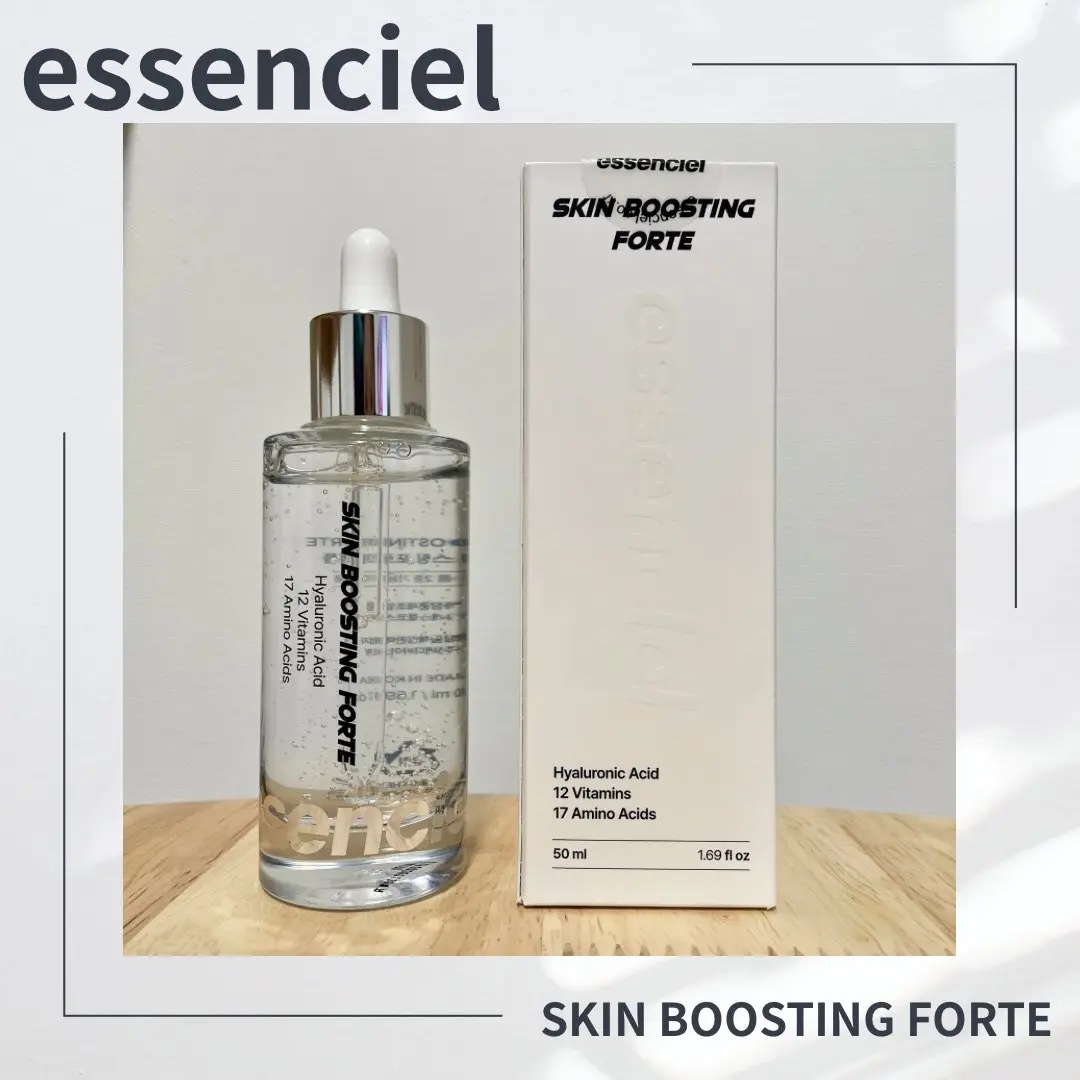 スキンブースティングフォルテセラム/essenciel/美容液を使ったクチコミ（1枚目）