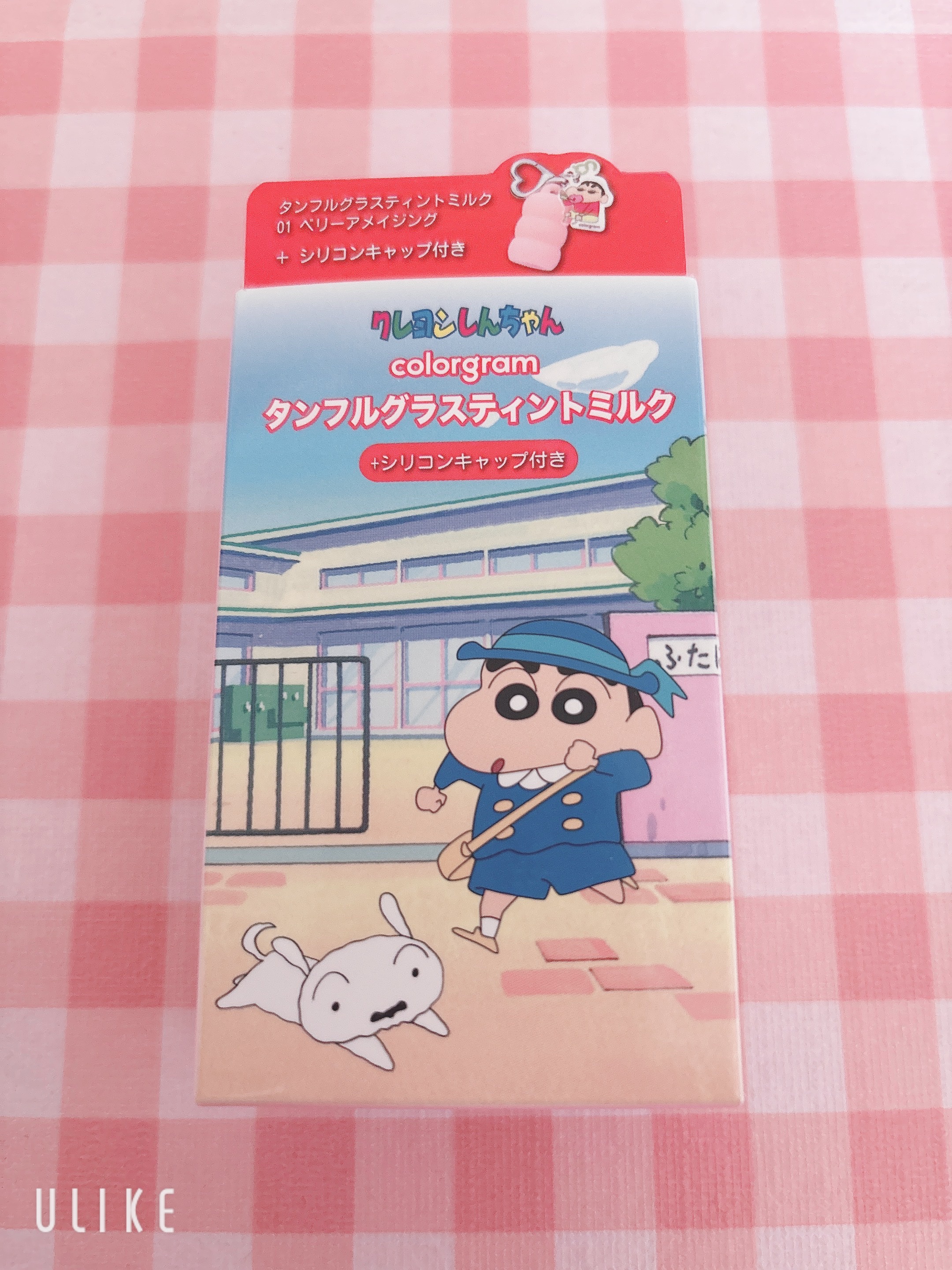 カラーグラム タンフルグラスティントミルク/Colorgram/リップティントを使ったクチコミ（1枚目）