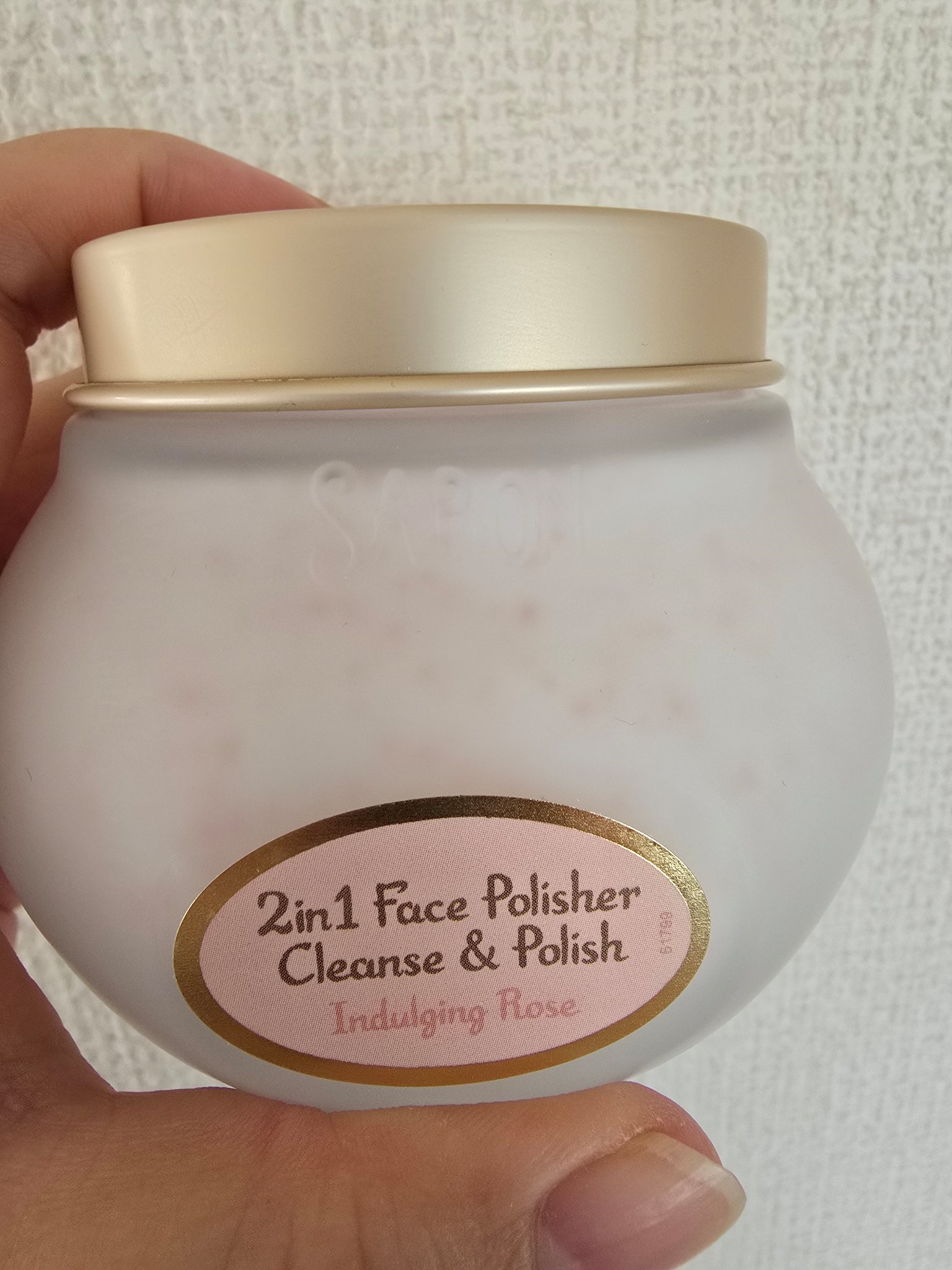 フェイスポリッシャー インダルジング/SABON/スクラブ・ゴマージュを使ったクチコミ（3枚目）