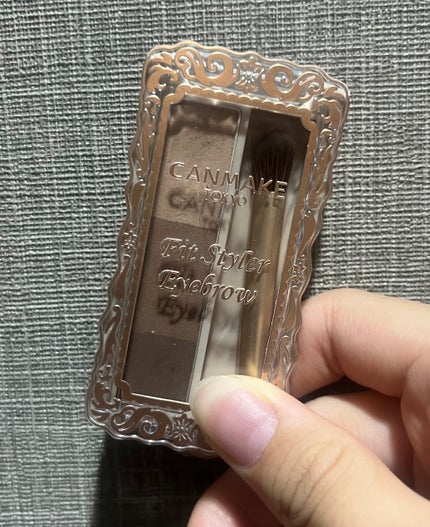 フィットスタイラーアイブロウ/キャンメイク/パウダーアイブロウを使ったクチコミ(1枚目)