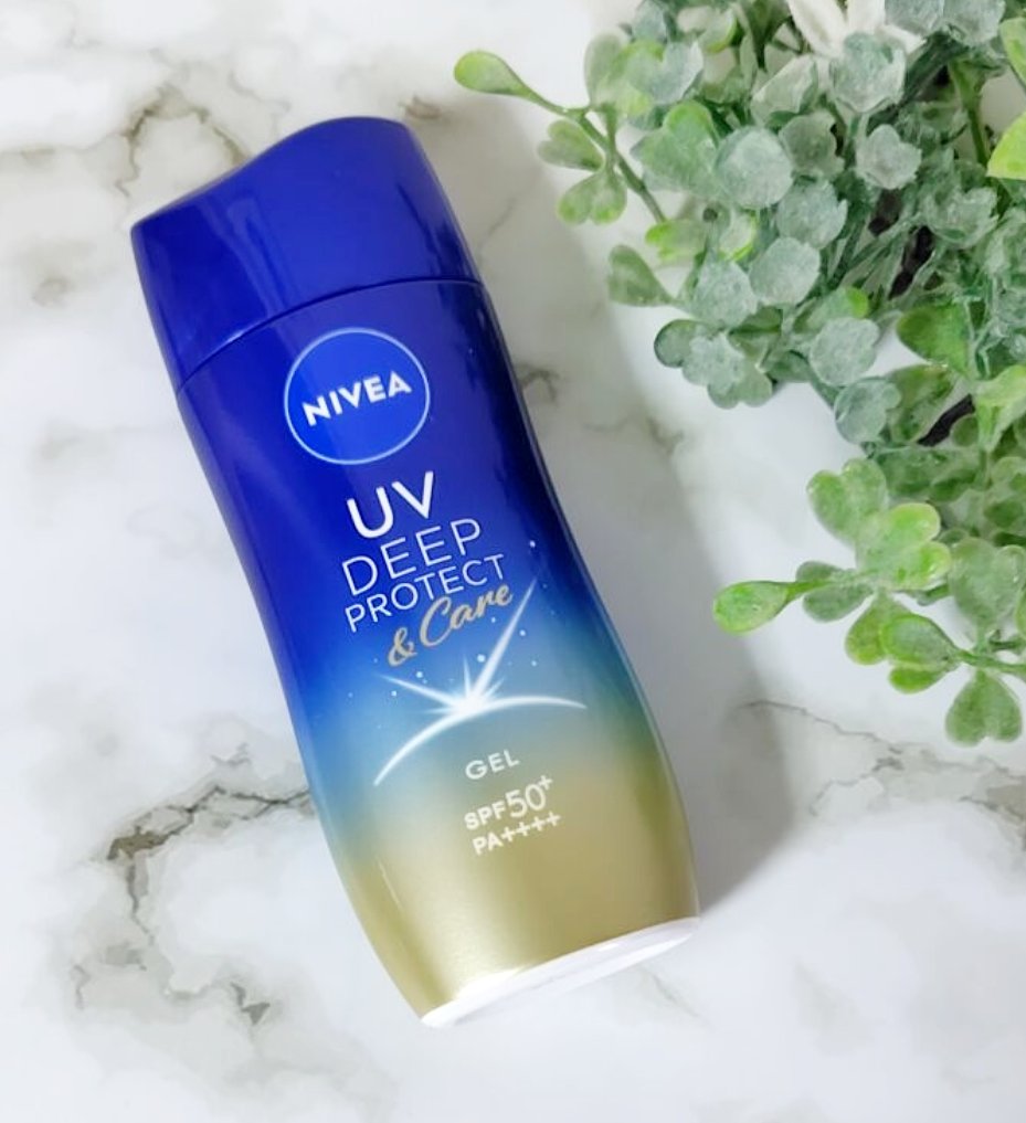 ニベアUV ディープ プロテクト＆ケア ジェル/ニベア/日焼け止めジェルを使ったクチコミ（1枚目）