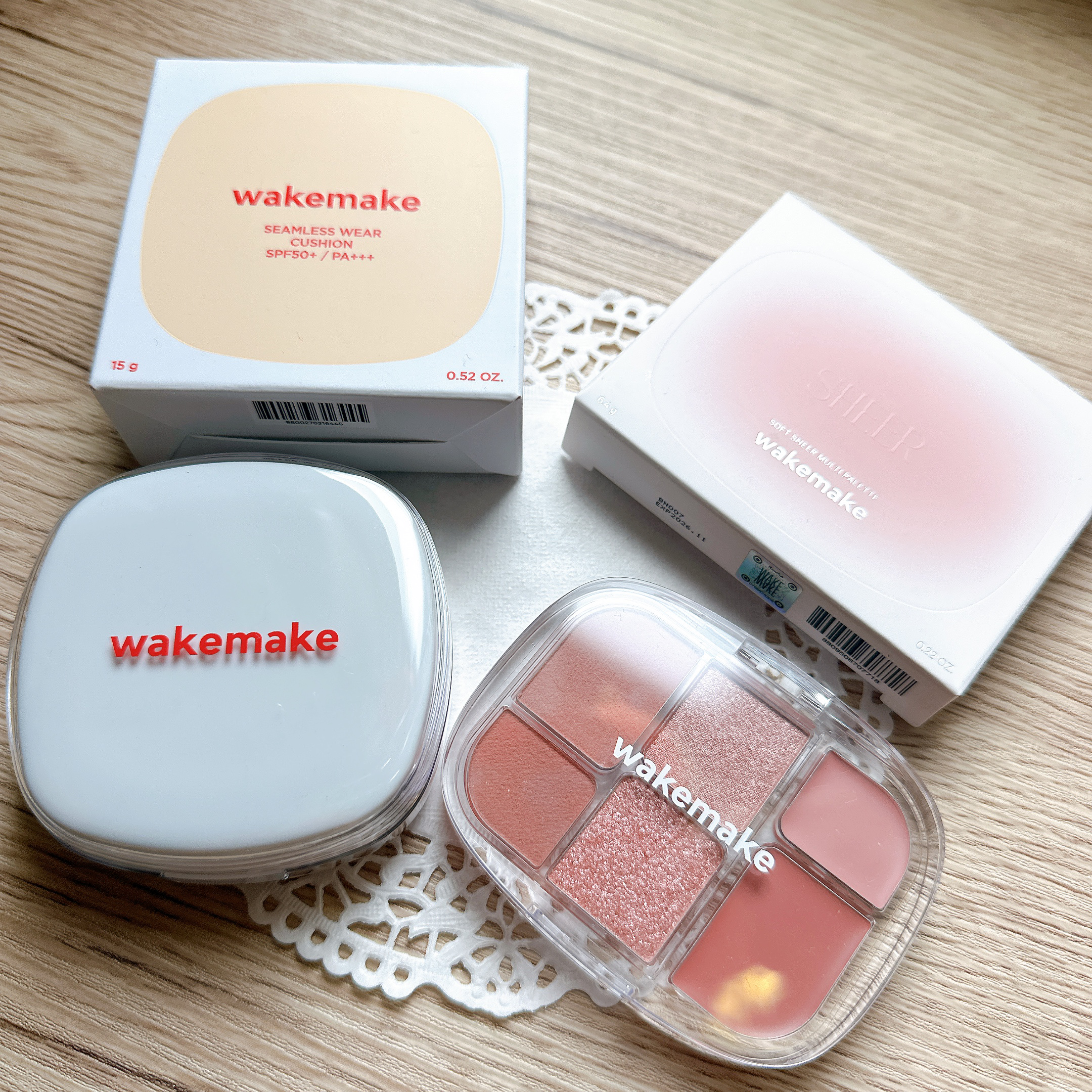 ソフトシアーマルチパレット/wakemake/アイシャドウパレットを使ったクチコミ（2枚目）