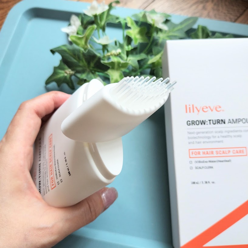 グローターンヘアアンプル/リリーイブ/頭皮ローションを使ったクチコミ（3枚目）