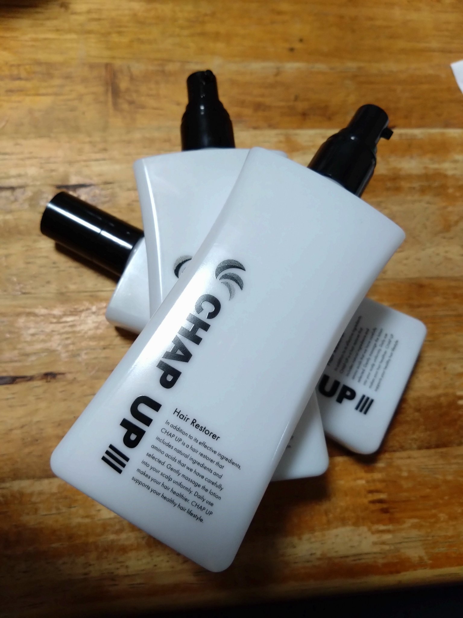 チャップアップ育毛ローション/CHAP UP(チャップアップ)/頭皮ローションを使ったクチコミ（1枚目）