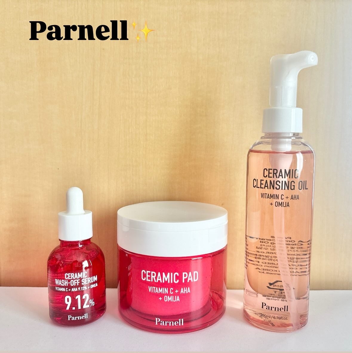 コスメ&スキンケア on LIPS 「Parnell✨◎AHAオミジャセラミッククレンジングオイル2..」(2枚目)