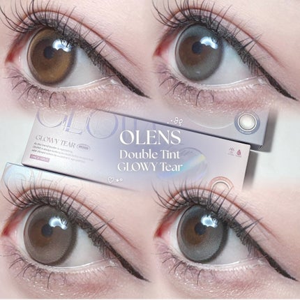 Glowy Tear 1day/OLENS/ワンデー(1DAY)カラコンを使ったクチコミ(1枚目)