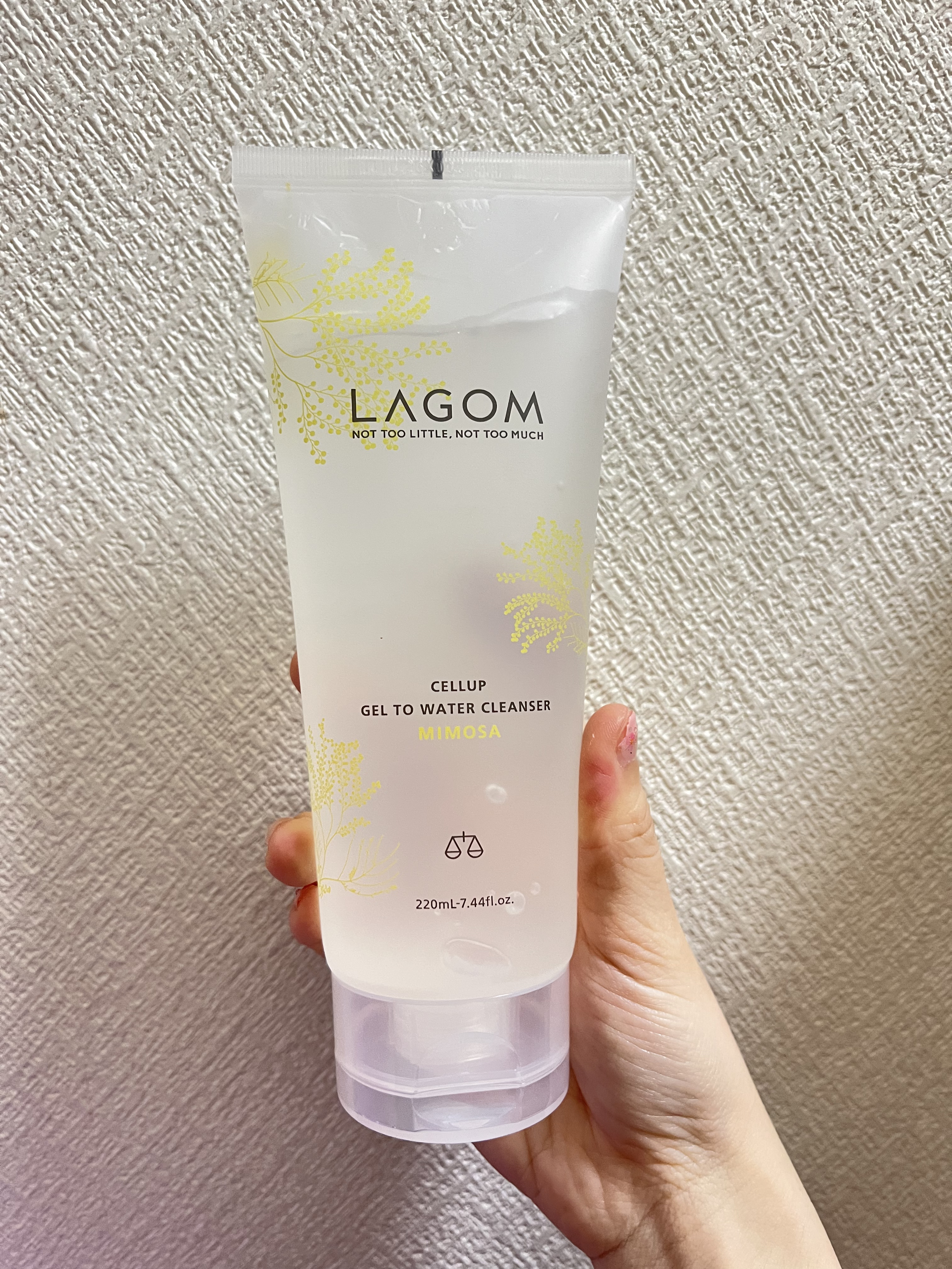 ジェルトゥウォーター クレンザー (MI) 2025（220mL）/LAGOM /その他洗顔料を使ったクチコミ（1枚目）