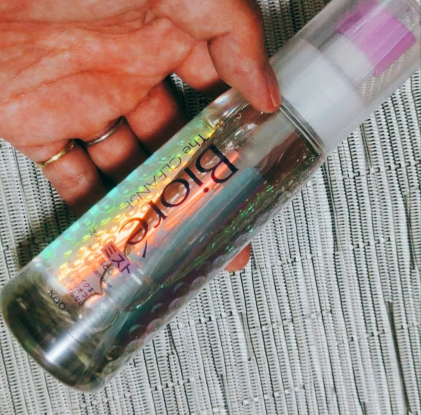 ザ クレンズ オイルミストメイク落とし/ビオレ/オイルクレンジングを使ったクチコミ（2枚目）