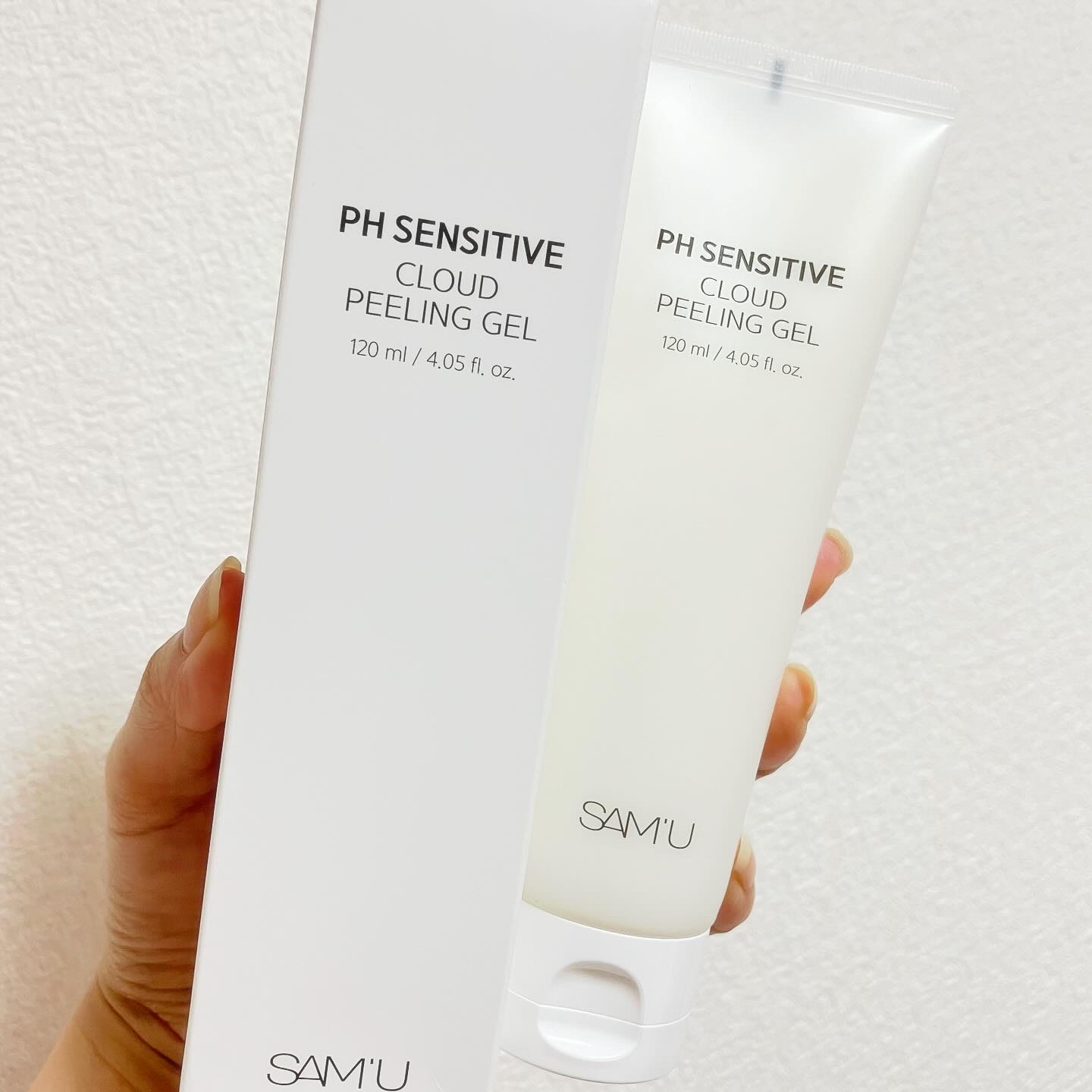 PHセンシティブクラウドピーリングジェル/SAM'U/ピーリングを使ったクチコミ（1枚目）