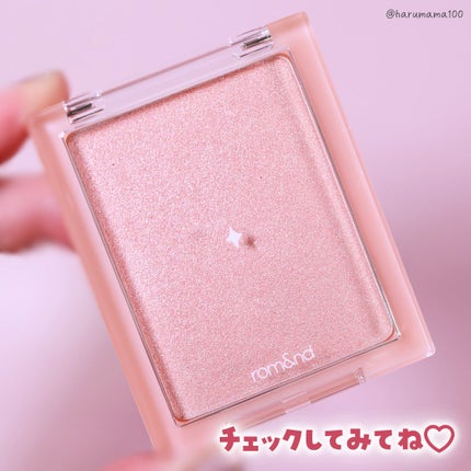 ヴェールライター 01 サンキスドベール(sun kissed veil)/rom&nd/パウダーハイライトの画像