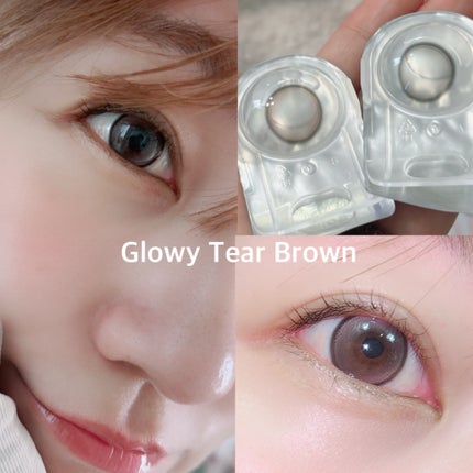 Glowy Tear 1day/OLENS/ワンデー(1DAY)カラコンを使ったクチコミ(3枚目)