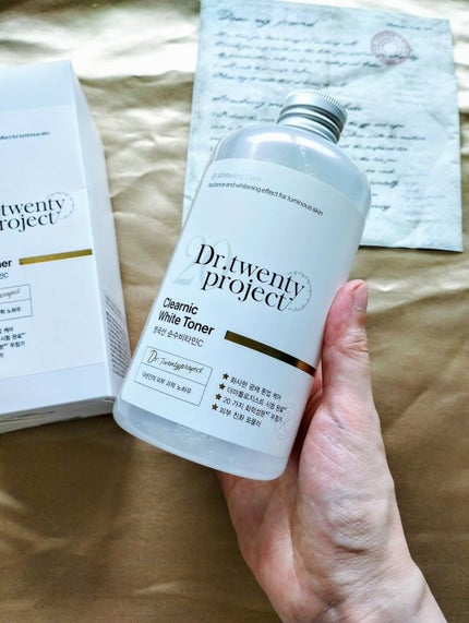 クリアニックホワイトトナー/Dr.Twenty Project/化粧水を使ったクチコミ(3枚目)
