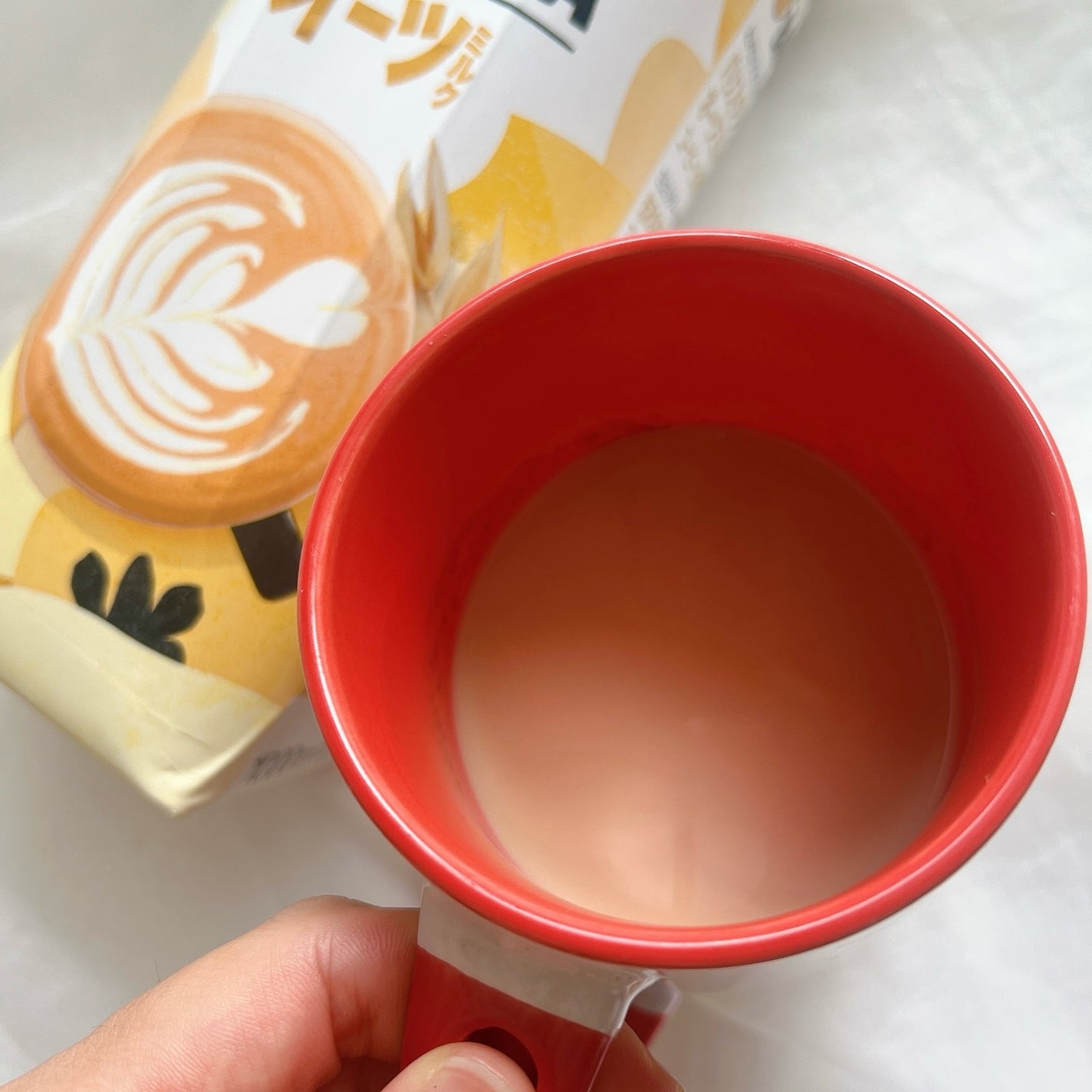 たっぷり食物繊維 オーツミルク 砂糖不使用/alpro/オーツ・アーモンドミルクを使ったクチコミ(7枚目)