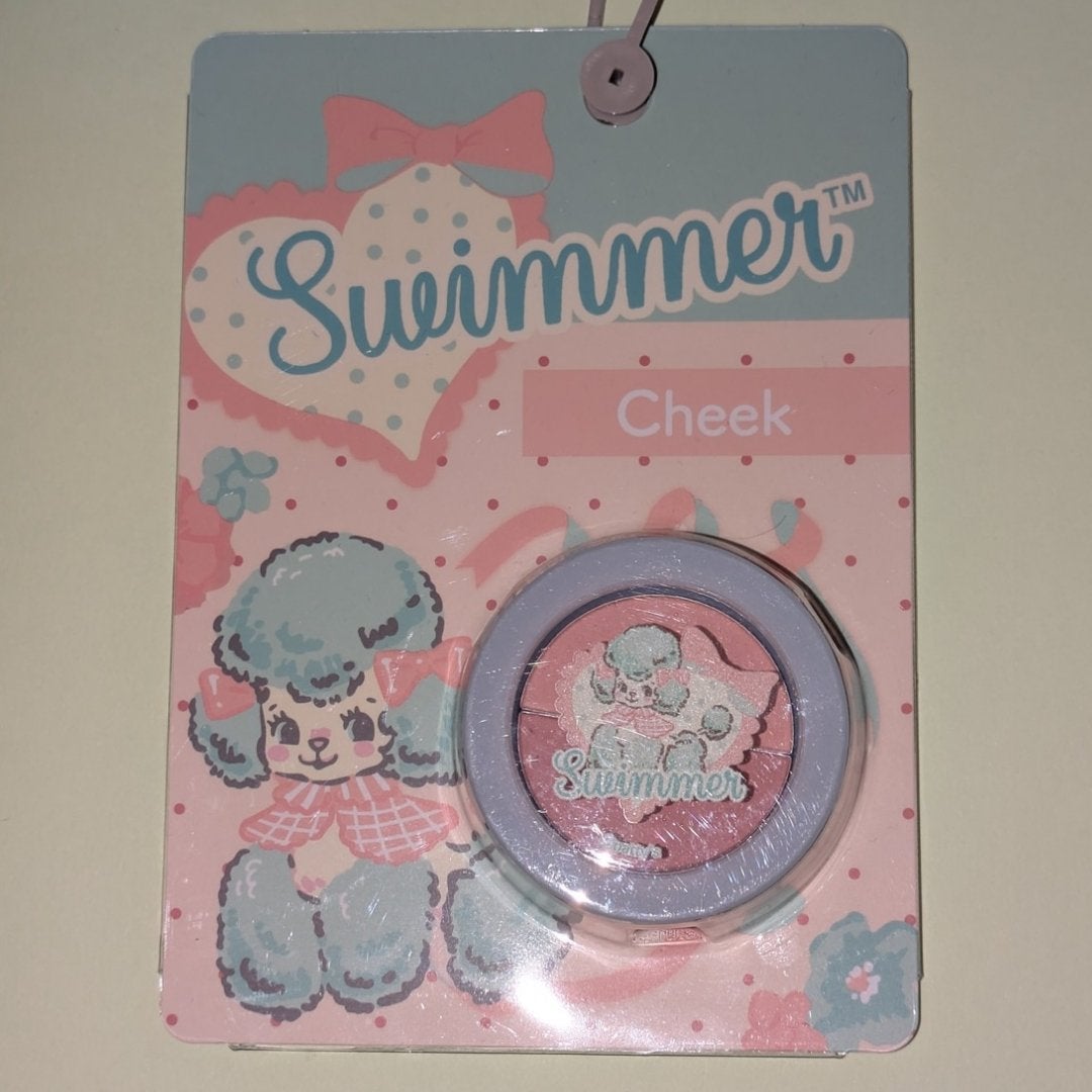 白黒ぱんだ🐼 on LIPS 「【SWIMMERチークカラー プードルA】しまむらで見つけたS..」(2枚目)