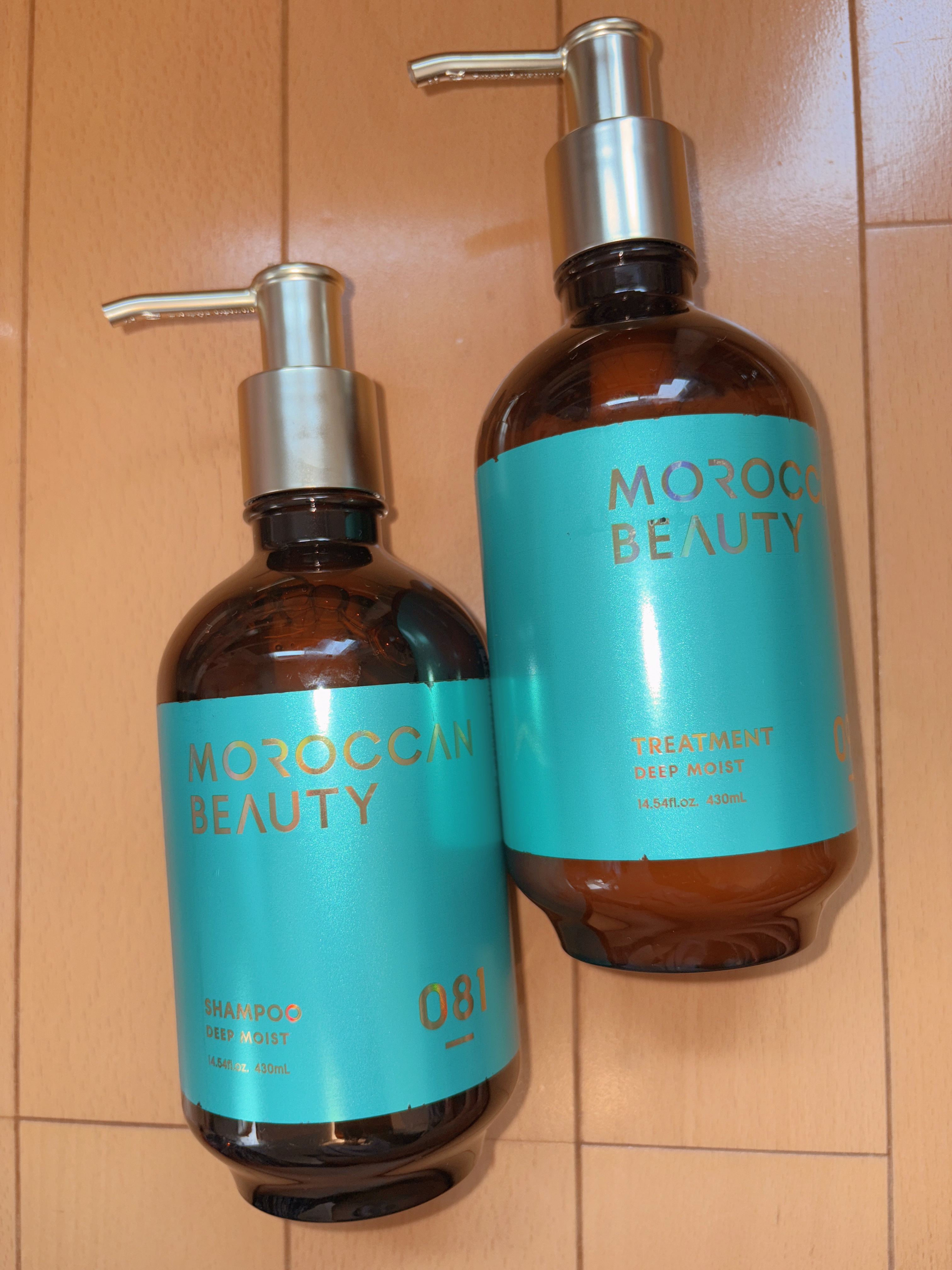 ディープモイスト シャンプー/ ヘアトリートメント/モロッカンビューティ/市販シャンプーを使ったクチコミ（1枚目）