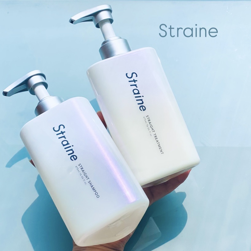 ストレートシャンプー/ストレートトリートメント ホワイトブロッサムの香り/Straine/市販シャンプーを使ったクチコミ（1枚目）