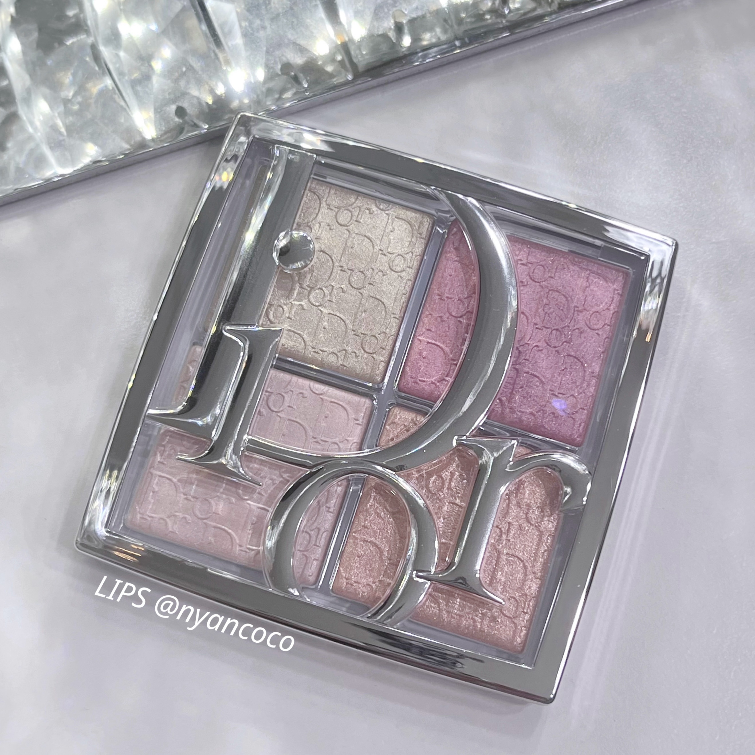 バックステージ グロウ マキシマイザー パレット 004 ローズ ゴールド グロウ/Dior/ハイライトを使ったクチコミ（1枚目）